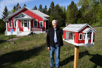 Little
                      Library with Bill Tranah